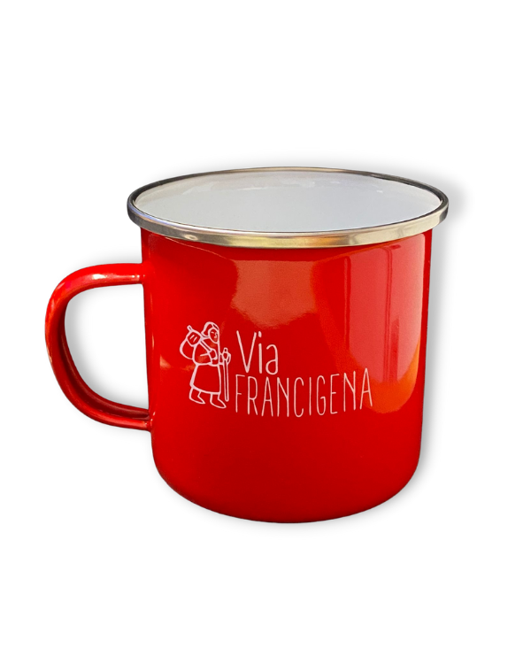 Tazza Rossa Via Francigena 